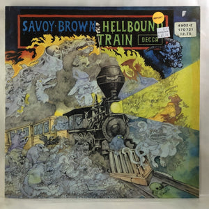 Used Vinyl Savoy Brown - Hellbound Train LP German Import VG+-NM USED 13154