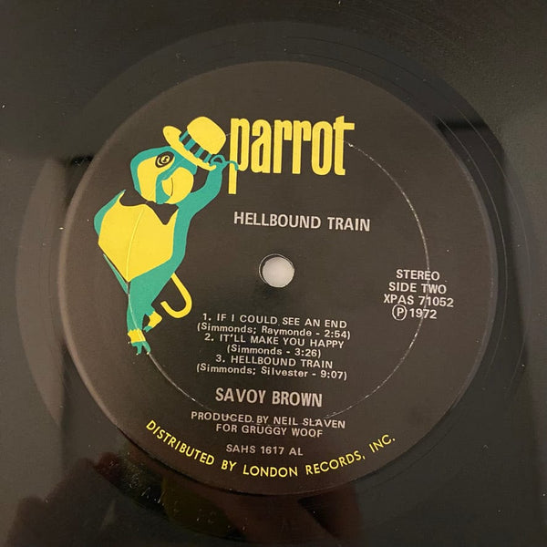 Used Vinyl Savoy Brown – Hellbound Train LP USED VG++/VG+ J052923-03
