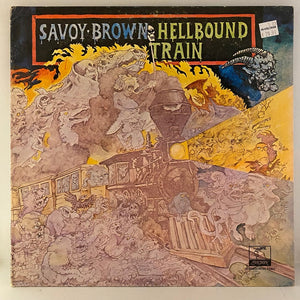 Used Vinyl Savoy Brown – Hellbound Train LP USED VG++/VG+ J052923-03