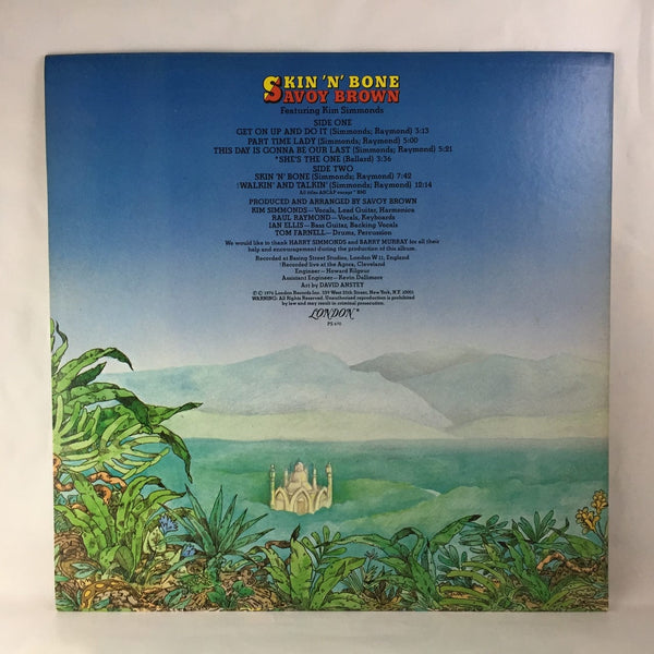 Used Vinyl Savoy Brown - Skin 'N' Bone LP VG++-NM USED 8203