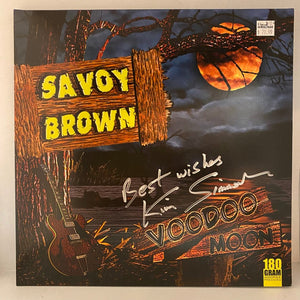 Used Vinyl Savoy Brown – Voodoo Moon LP USED NM/NM Signed J060224-17