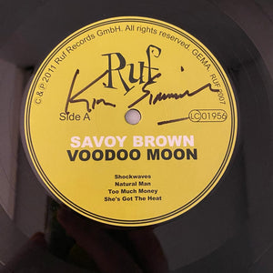 Used Vinyl Savoy Brown – Voodoo Moon LP USED NM/NM Signed J060224-17