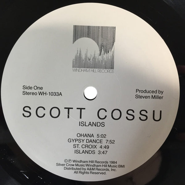 Used Vinyl Scott Cossu - Islands LP NM-VG+ USED 6266