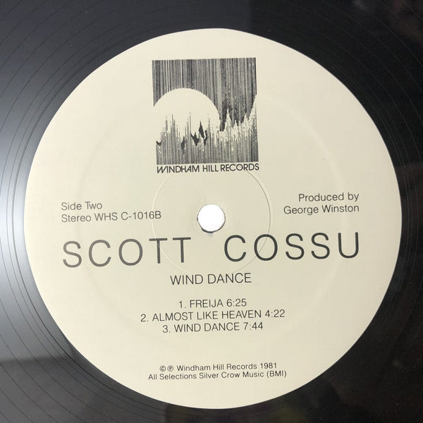 Used Vinyl Scott Cossu - Wind Dance LP NM-NM USED 10270