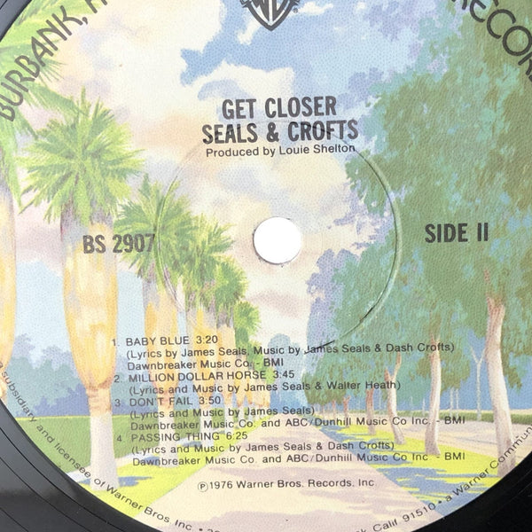 Used Vinyl Seals & Crofts - Get Closer LP VG++-VG+ USED 12837