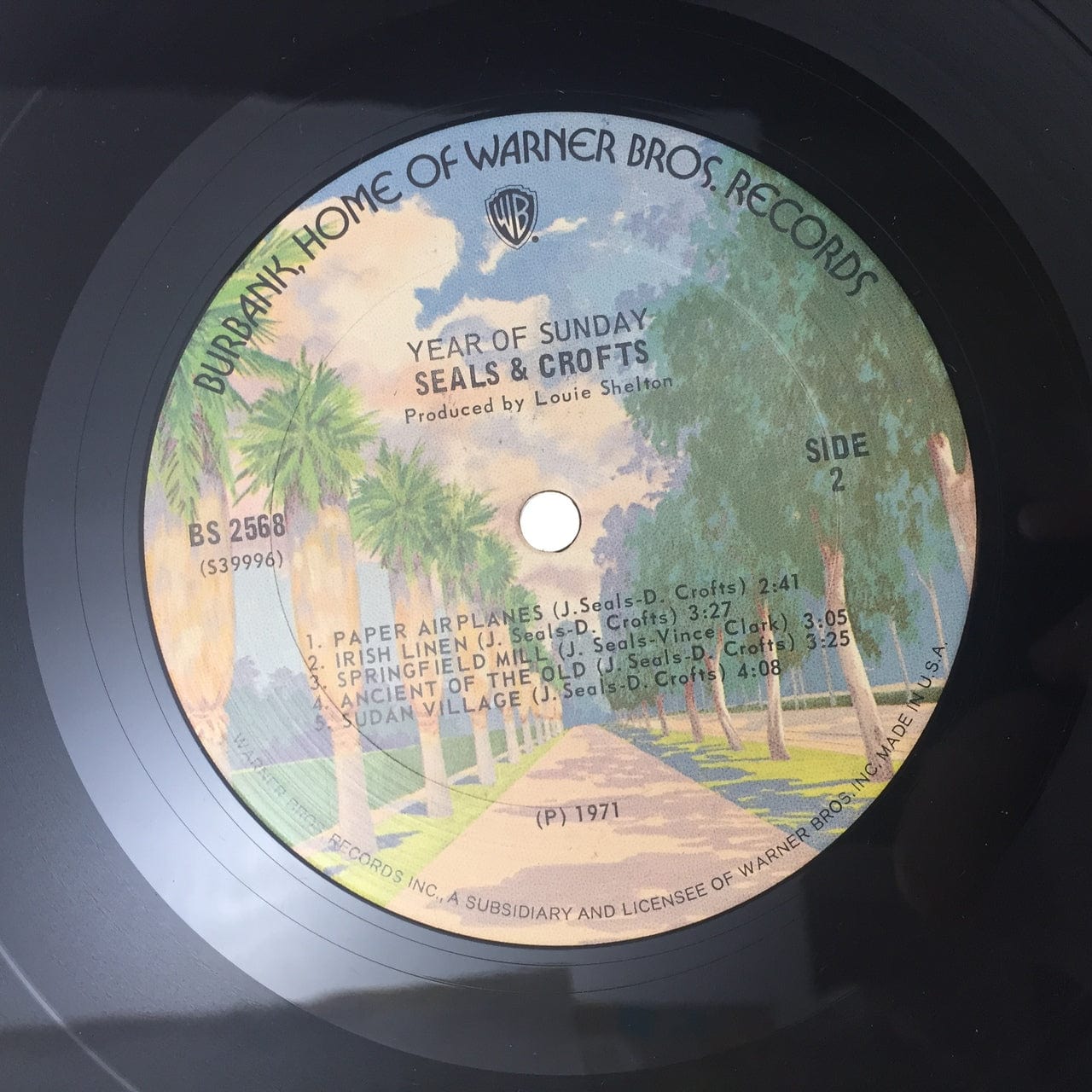 Seals & Crofts - Year Of Sunday LP NM-VG+ USED – Hi-Voltage