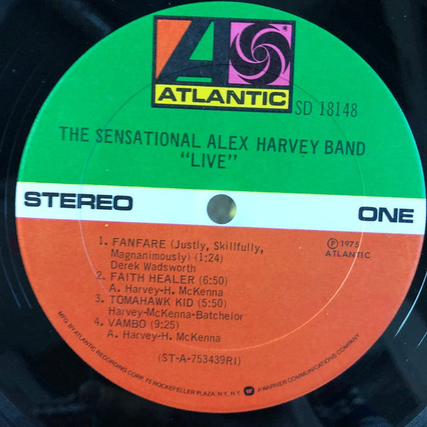 Used Vinyl Sensational Alex Harvey Band - Live LP VG++/VG++ USED I100121-100