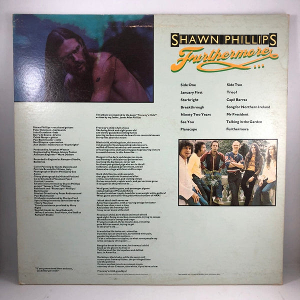 Used Vinyl Shawn Phillips - Furthermore... LP VG++/VG USED I013122-008