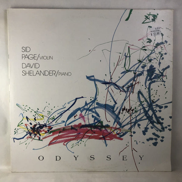 Used Vinyl Sid Page - David Shelander - Odyssey LP NM-VG++ USED 10277