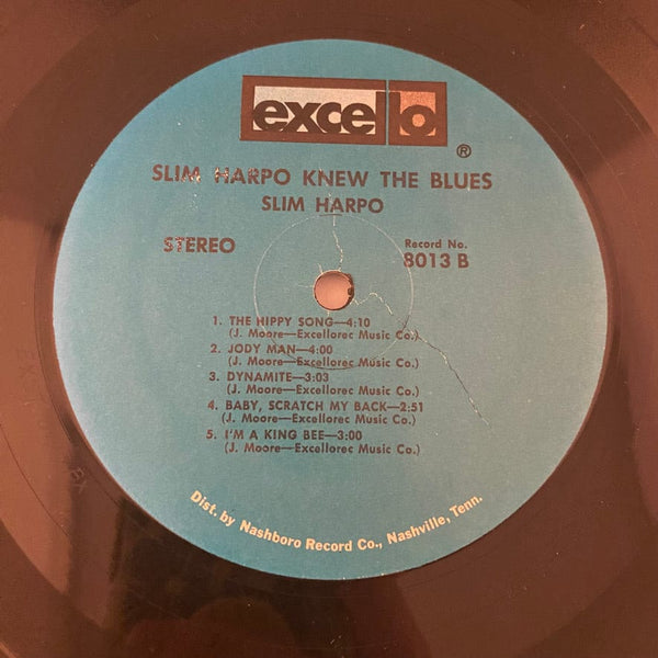 Used Vinyl Slim Harpo – Slim Harpo Knew The Blues LP USED VG++/VG+ J070724-21