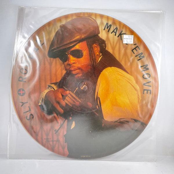 Used Vinyl Sly + Robbie - Make 'Em Move 12" VG PICTURE DISC VINYL USED W051422-16