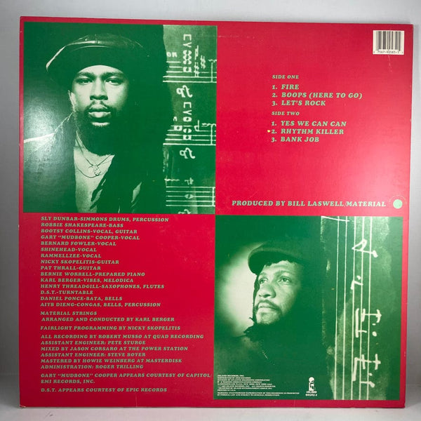 Used Vinyl Sly & Robbie - Rhythm Killers LP VG++/VG++ VINYL USED W051422-29