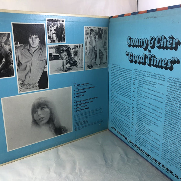 Used Vinyl Sonny & Cher - Good Times Original Film Sountrack LP VG+-VG++ USED 10317