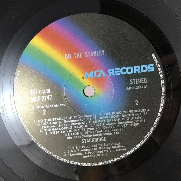 Used Vinyl Stackridge - Do The Stanley LP NM-VG+ USED 9192