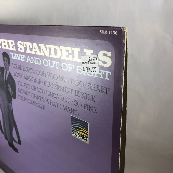 Used Vinyl Standells - "Live" and Out of Sight LP VG++-VG+ USED 10412