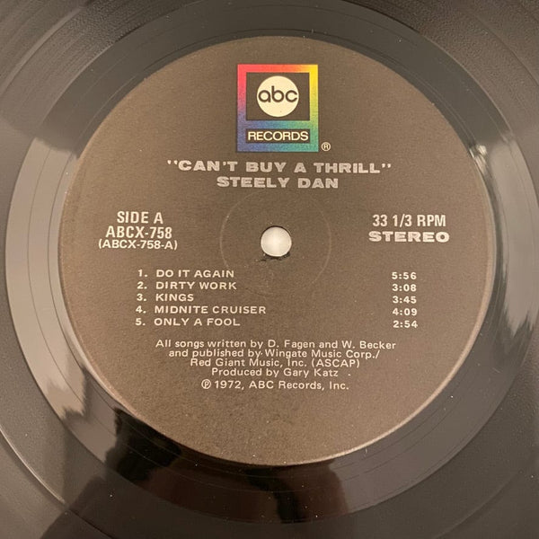 Used Vinyl Steely Dan – Can't Buy A Thrill LP USED NM/VG++ 1972 Pressing J092224-10