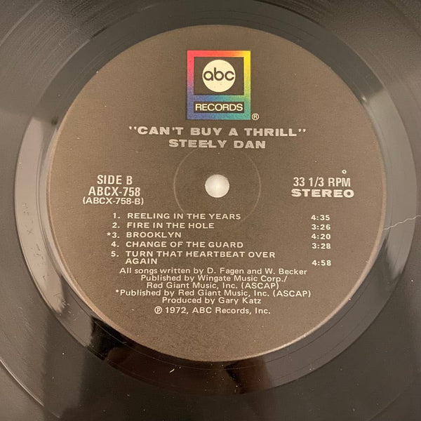 Used Vinyl Steely Dan – Can't Buy A Thrill LP USED NM/VG++ 1972 Pressing J092224-10