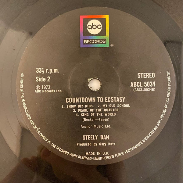 Used Vinyl Steely Dan – Countdown To Ecstasy LP USED VG/G UK Pressing J010123-08