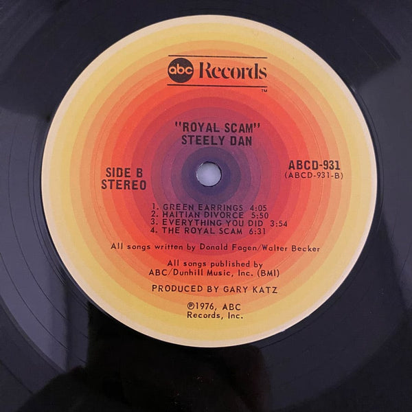 Used Vinyl Steely Dan – The Royal Scam LP USED NM/VG+ 1976 Pressing J092224-09