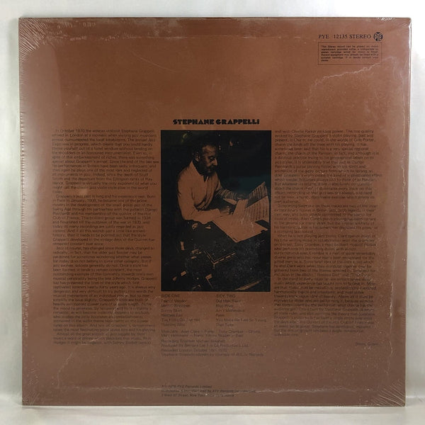 Used Vinyl Stephane Grappelli - Self Titled LP SEALED NOS USED 12043