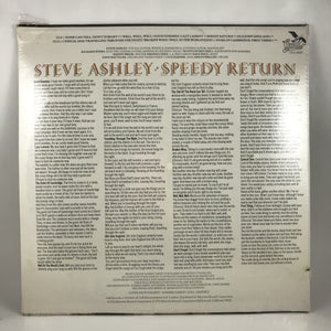 Used Vinyl Steve Ashley - Speedy Return LP SEALED NOS USED 2230