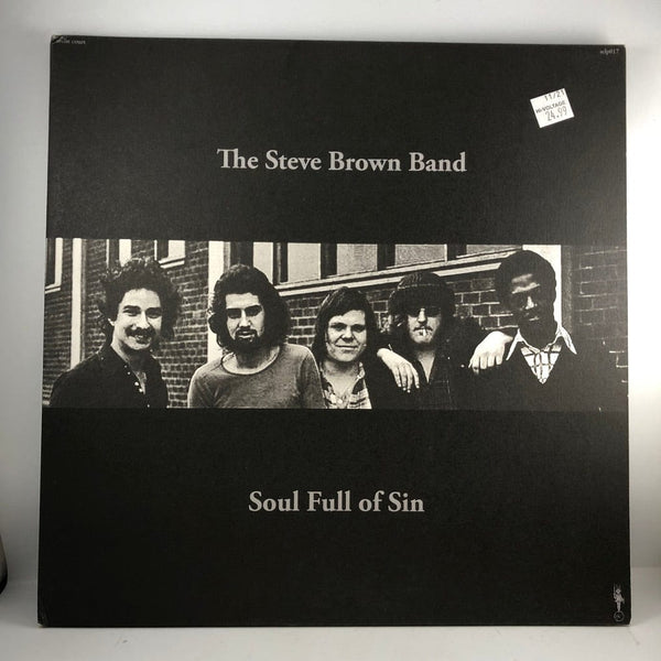 Used Vinyl Steve Brown Band - Soul Full of Sin LP NM/VG++ UK Import USED I112821-005