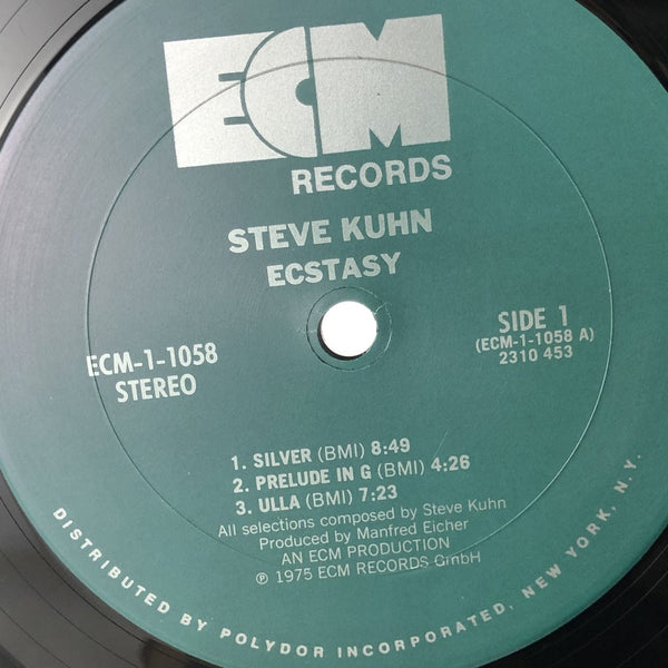 Used Vinyl Steve Kuhn - Ecstasy LP NM-VG++ USED 11610
