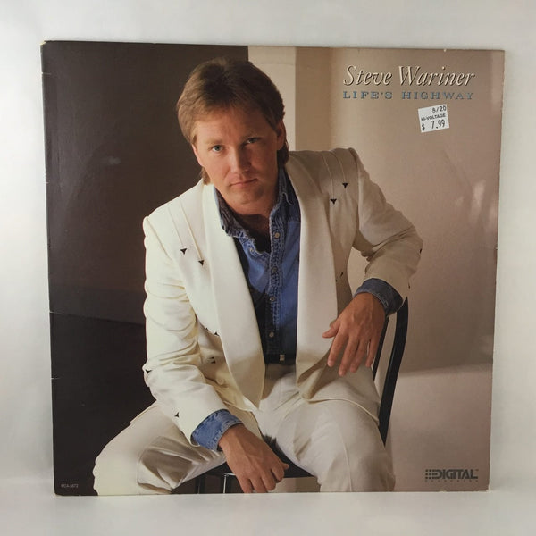 Used Vinyl Steve Wariner - Life's Highway LP VG+-VG++ USED 4730