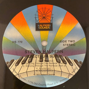 Used Vinyl Steven Halpern - Spectrum Suite LP USED NM/VG++ J082122-24