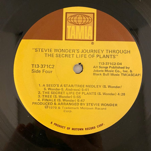 Used Vinyl Stevie Wonder – Journey Through The Secret Life Of Plants 2LP USED VG++/VG+ J051423-21