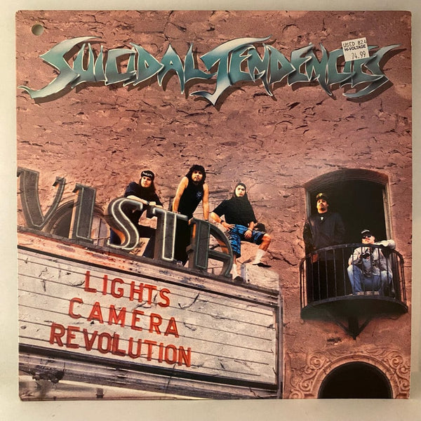 Used Vinyl Suicidal Tendencies – Lights Camera Revolution LP USED VG++/VG+ 1990 Pressing J082324-01