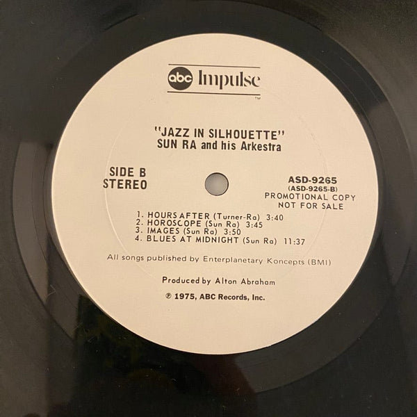 Used Vinyl Sun Ra And His Arkestra – Jazz In Silhouette LP USED NM/VG+ 1975 White Label Promo J071324-06