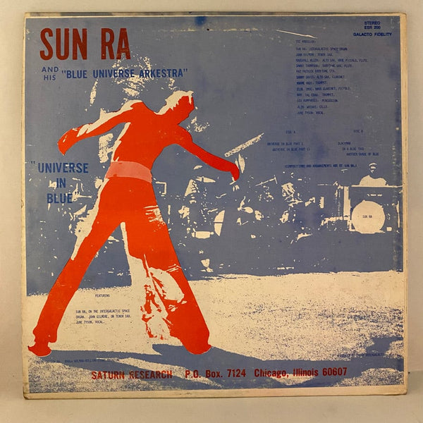 Used Vinyl Sun Ra And His Blue Universe Arkestra – Universe In Blue LP USED VG++/VG+ 1972 El Saturn Records Pressing J071324-11
