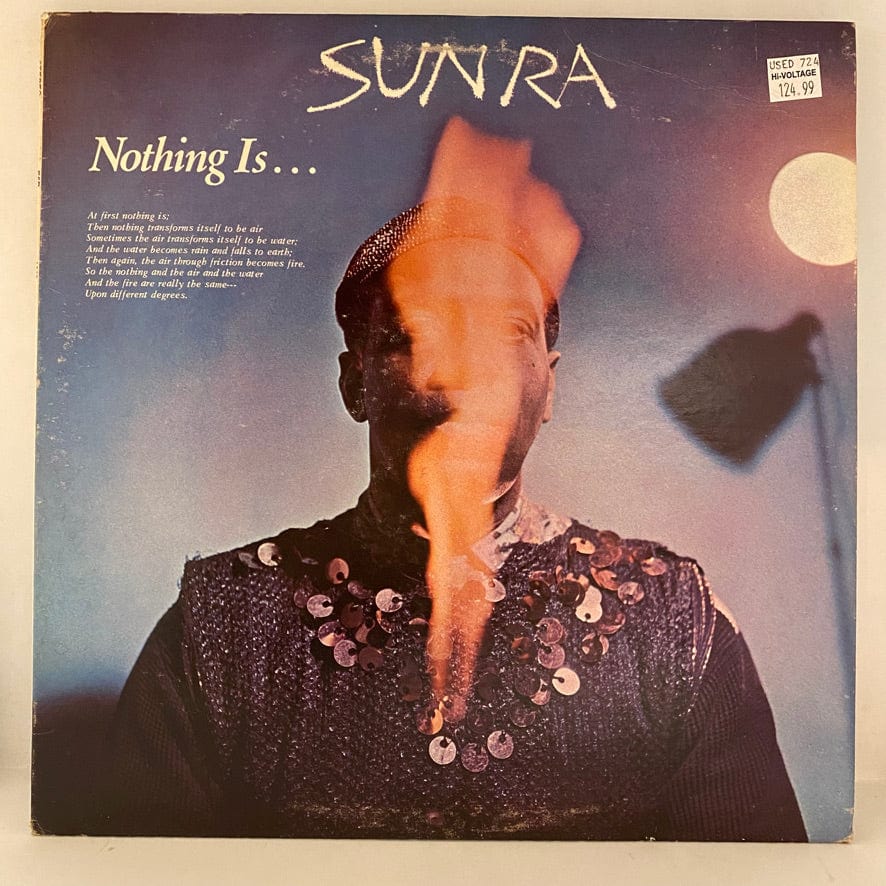 Sun Ra – Nothing Is LP USED VG/VG+ 1970 Pressing ESP Disk – Hi