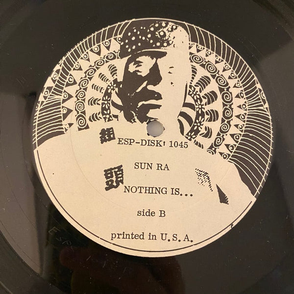 Used Vinyl Sun Ra – Nothing Is... LP USED VG/VG+ 1970 Pressing ESP Disk J071224-12