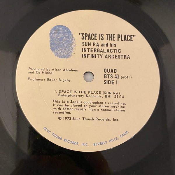 Used Vinyl Sun Ra – Space Is The Place LP USED NM/VG 1973 Quadraphonic Pressing J071324-08