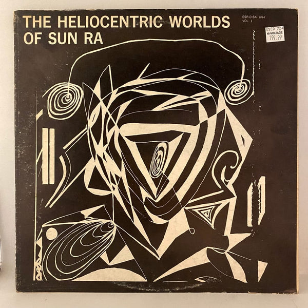 Used Vinyl Sun Ra – The Heliocentric Worlds Of Sun Ra, Vol. I LP USED VG+/VG 1966 Pressing ESP Disk J071324-07