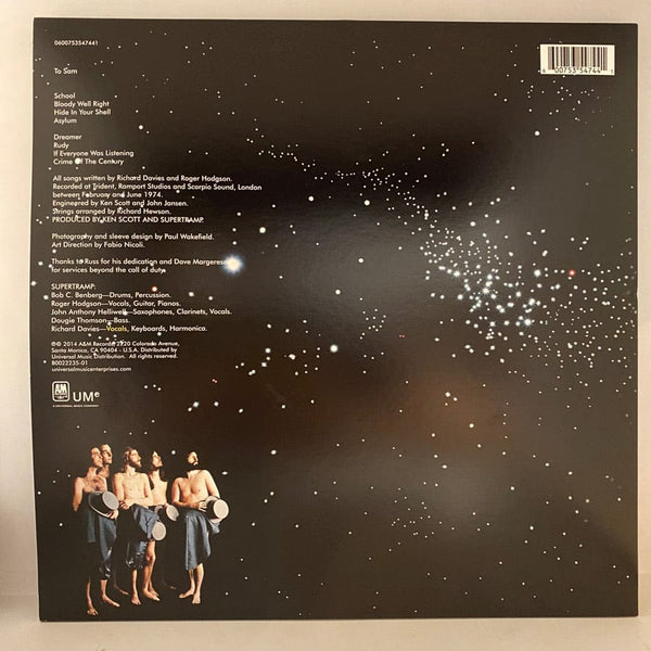 Used Vinyl Supertramp – Crime Of The Century LP USED VG++/VG+ 2014 Pressing J080224-04