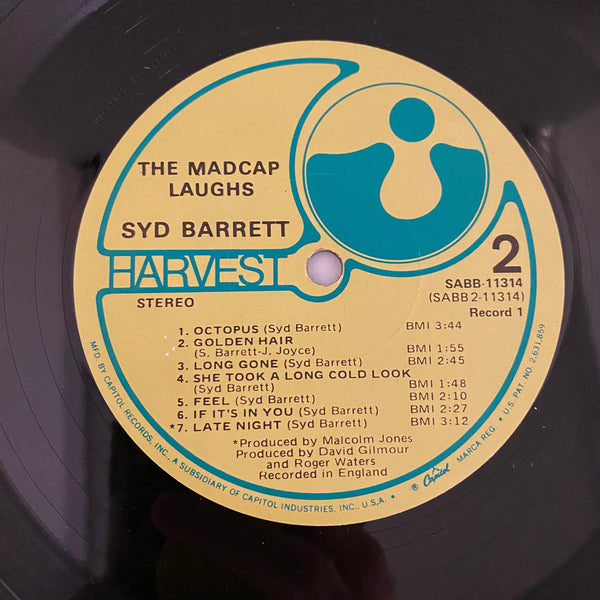 Used Vinyl Syd Barrett – The Madcap Laughs / Barrett 2LP USED VG+/VG+ 1974 Pressing J092124-09