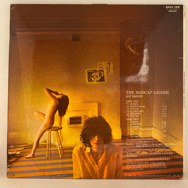 Used Vinyl Syd Barrett – The Madcap Laughs LP USED VG+/VG 1970 UK Pressing J050924-19