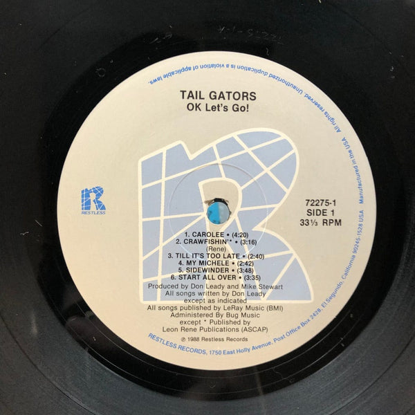 Used Vinyl Tail Gators - Ok Let's Go! LP NM/NM USED I030722-009