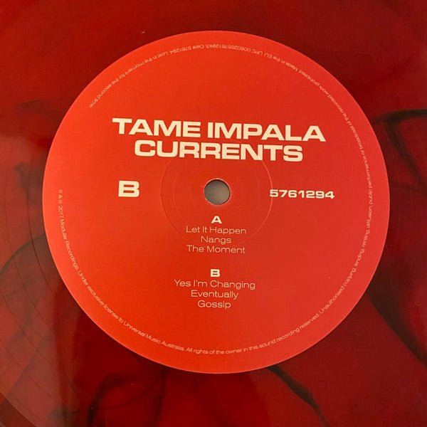 Used Vinyl Tame Impala – Currents 3LP USED VG+/VG++ Red Vinyl Box Set w/ 7" & Flexi Disc J082424-07