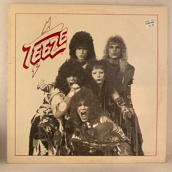 Used Vinyl Teeze – Teeze LP USED VG+/VG+ 1985 Pressing J072824-10