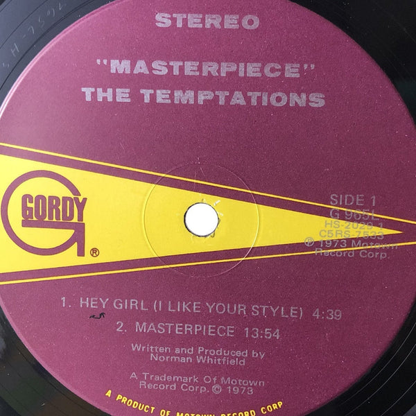 Used Vinyl Temptations - Masterpiece LP VG+-VG+ USED 11741