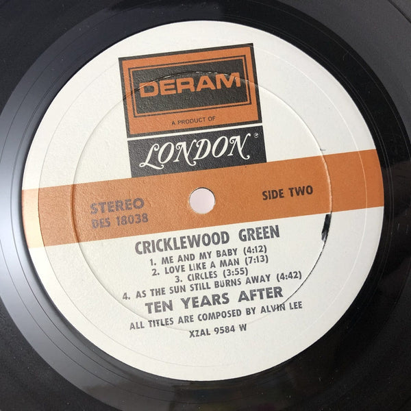 Used Vinyl Ten Years After - Cricklewood Green LP VG++-VG USED 10773