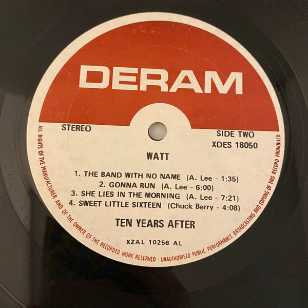 Used Vinyl Ten Years After – Watt LP USED VG++/VG+ J103023-08