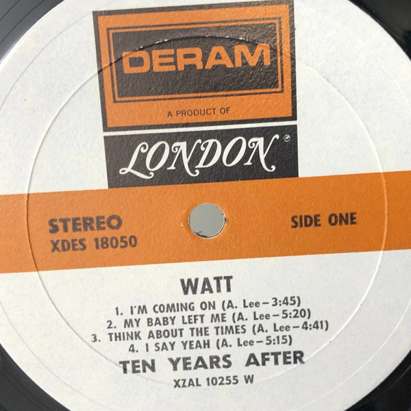 Used Vinyl Ten Years After - Watt LP VG+/NM USED V2 13423