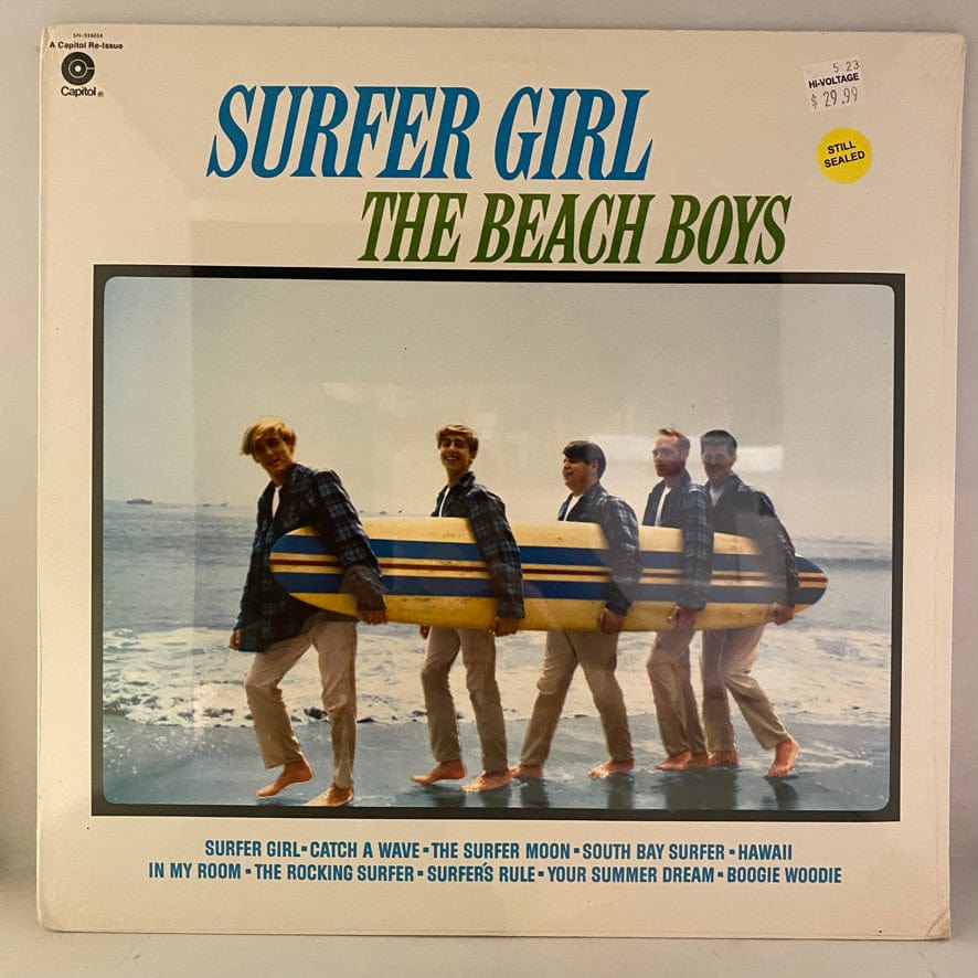 The Beach Boys – Surfer Girl LP USED NOS STILL SEALED Columbia House Club  Version