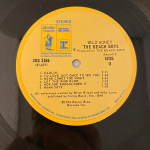 Used Vinyl The Beach Boys – Wild Honey & 20/20 2LP USED NM/VG+ J040724-13
