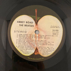 Used Vinyl The Beatles – Abbey Road LP USED VG++/VG++ 1969 Pressing J070124-17